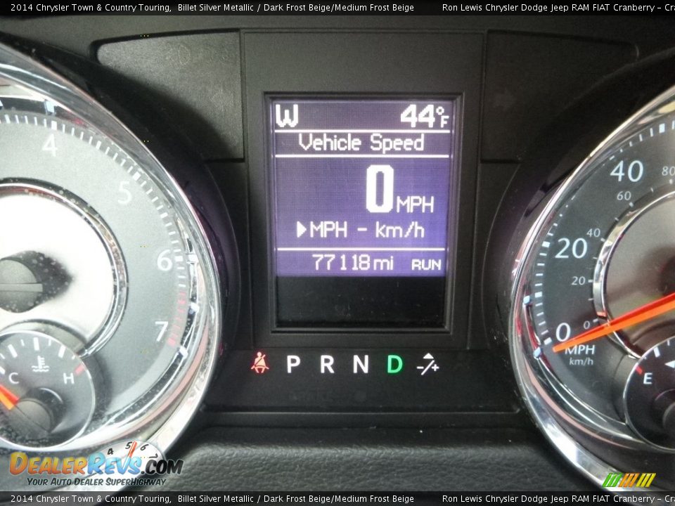 2014 Chrysler Town & Country Touring Billet Silver Metallic / Dark Frost Beige/Medium Frost Beige Photo #20