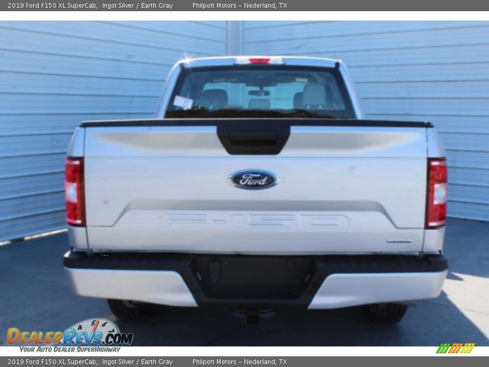2019 Ford F150 XL SuperCab Ingot Silver / Earth Gray Photo #7