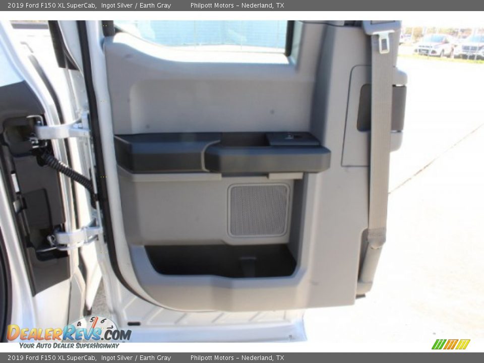 2019 Ford F150 XL SuperCab Ingot Silver / Earth Gray Photo #16