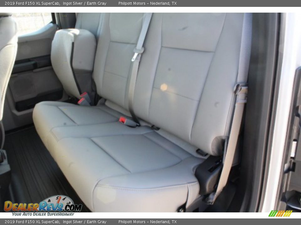 2019 Ford F150 XL SuperCab Ingot Silver / Earth Gray Photo #17