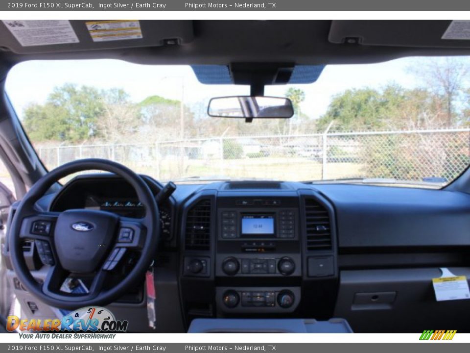 2019 Ford F150 XL SuperCab Ingot Silver / Earth Gray Photo #18