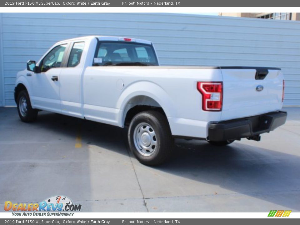2019 Ford F150 XL SuperCab Oxford White / Earth Gray Photo #6