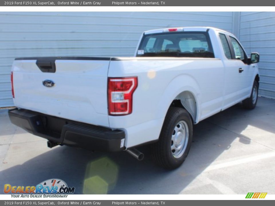 2019 Ford F150 XL SuperCab Oxford White / Earth Gray Photo #8