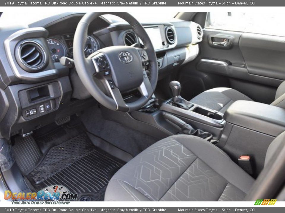 2019 Toyota Tacoma TRD Off-Road Double Cab 4x4 Magnetic Gray Metallic / TRD Graphite Photo #5