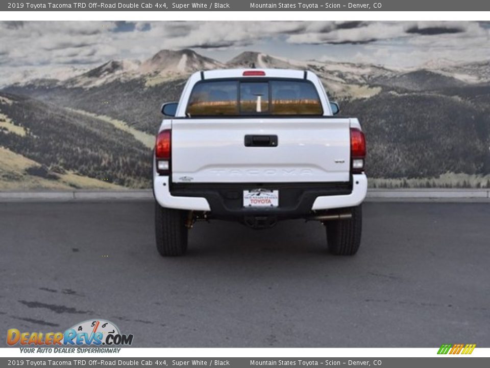 2019 Toyota Tacoma TRD Off-Road Double Cab 4x4 Super White / Black Photo #4