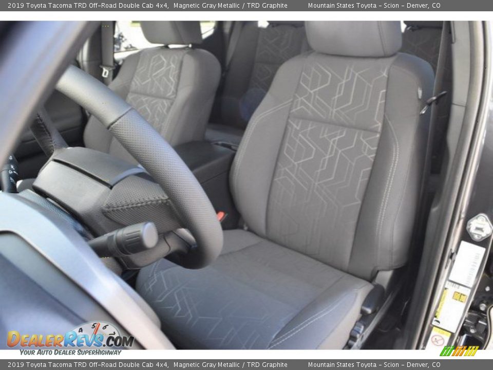2019 Toyota Tacoma TRD Off-Road Double Cab 4x4 Magnetic Gray Metallic / TRD Graphite Photo #7