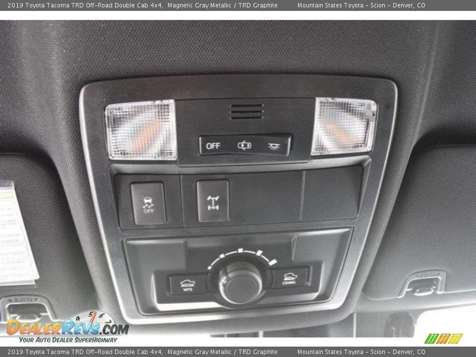 2019 Toyota Tacoma TRD Off-Road Double Cab 4x4 Magnetic Gray Metallic / TRD Graphite Photo #9