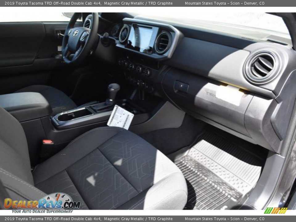 2019 Toyota Tacoma TRD Off-Road Double Cab 4x4 Magnetic Gray Metallic / TRD Graphite Photo #11