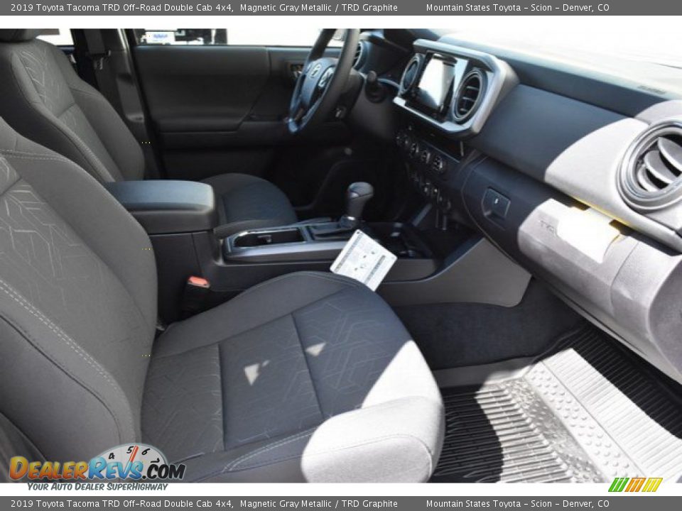 2019 Toyota Tacoma TRD Off-Road Double Cab 4x4 Magnetic Gray Metallic / TRD Graphite Photo #12