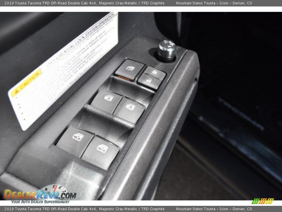 2019 Toyota Tacoma TRD Off-Road Double Cab 4x4 Magnetic Gray Metallic / TRD Graphite Photo #24