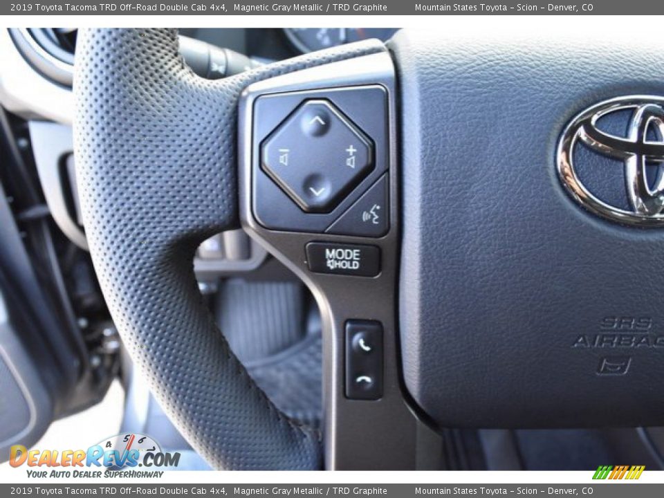 2019 Toyota Tacoma TRD Off-Road Double Cab 4x4 Magnetic Gray Metallic / TRD Graphite Photo #26
