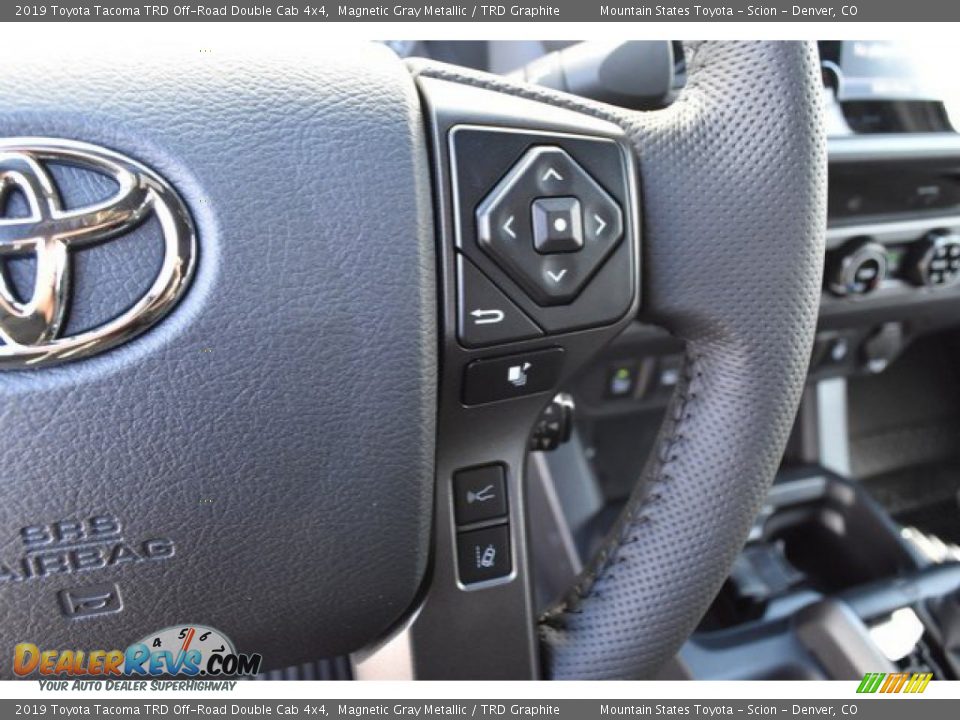 2019 Toyota Tacoma TRD Off-Road Double Cab 4x4 Magnetic Gray Metallic / TRD Graphite Photo #27