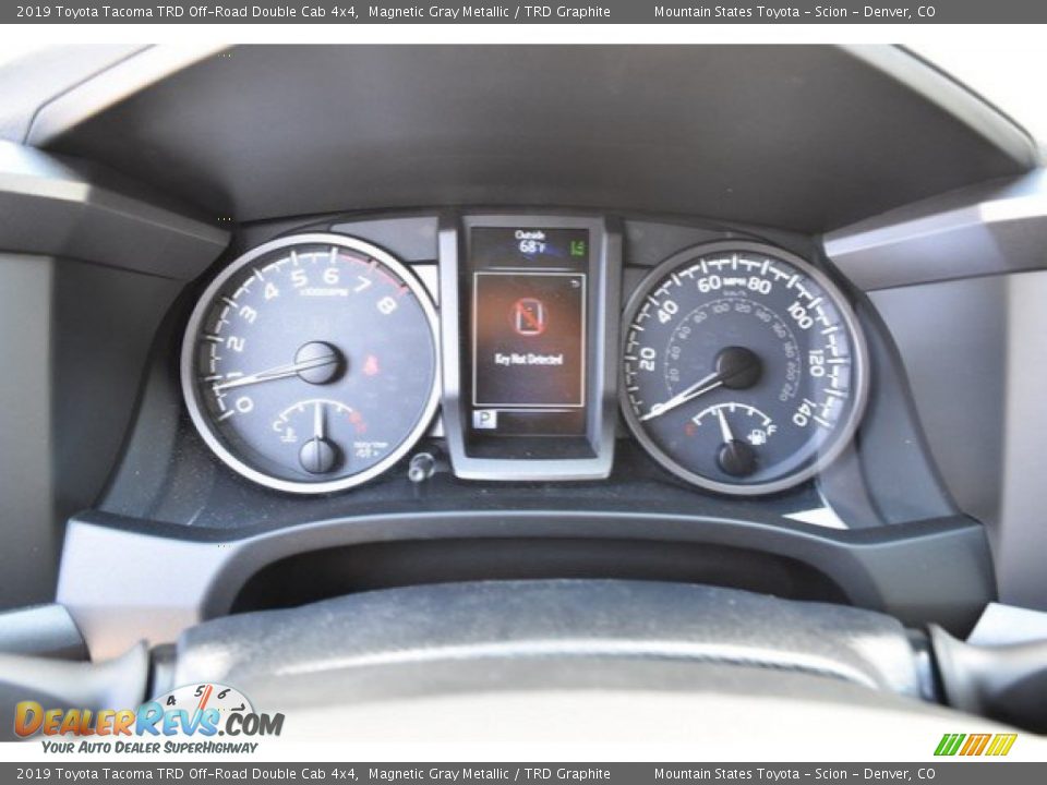 2019 Toyota Tacoma TRD Off-Road Double Cab 4x4 Magnetic Gray Metallic / TRD Graphite Photo #28