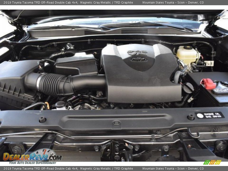 2019 Toyota Tacoma TRD Off-Road Double Cab 4x4 Magnetic Gray Metallic / TRD Graphite Photo #31