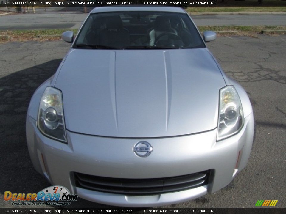 2006 Nissan 350Z Touring Coupe Silverstone Metallic / Charcoal Leather Photo #5