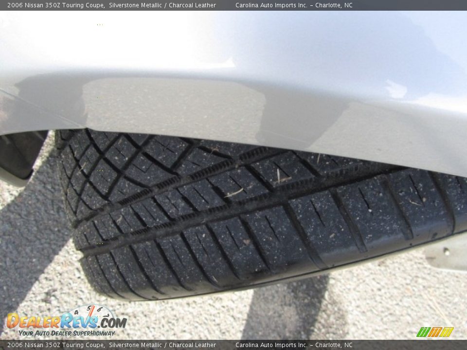 2006 Nissan 350Z Touring Coupe Silverstone Metallic / Charcoal Leather Photo #24