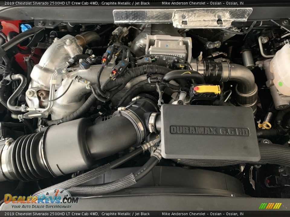2019 Chevrolet Silverado 2500HD LT Crew Cab 4WD 6.6 Liter OHV 32-Valve Duramax Turbo-Diesel V8 Engine Photo #1
