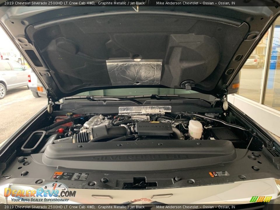 2019 Chevrolet Silverado 2500HD LT Crew Cab 4WD Graphite Metallic / Jet Black Photo #2
