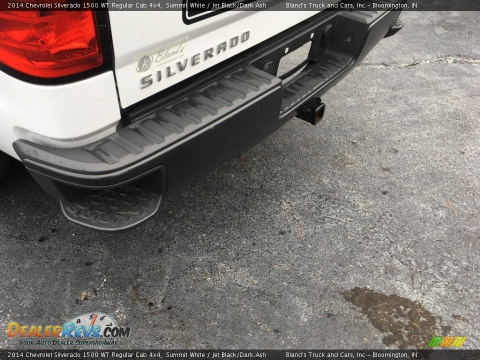 2014 Chevrolet Silverado 1500 WT Regular Cab 4x4 Summit White / Jet Black/Dark Ash Photo #22