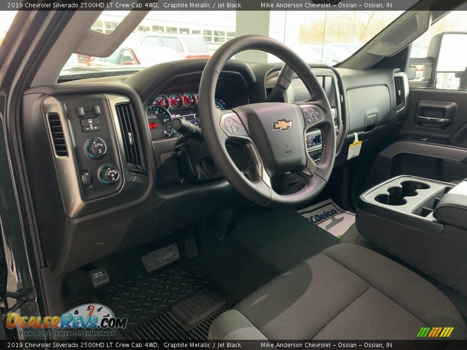 2019 Chevrolet Silverado 2500HD LT Crew Cab 4WD Graphite Metallic / Jet Black Photo #6