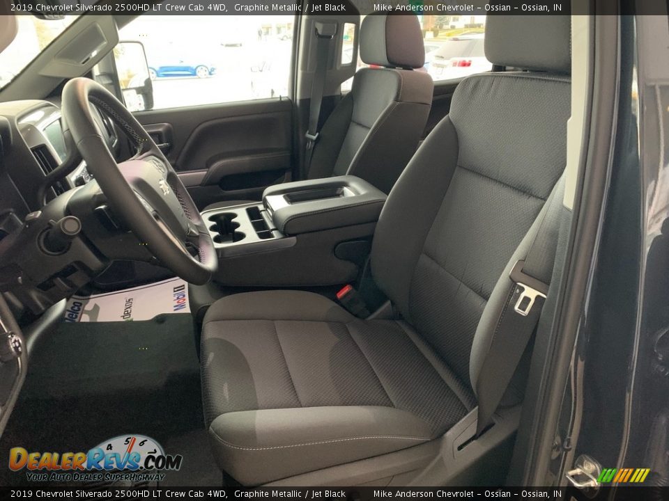 2019 Chevrolet Silverado 2500HD LT Crew Cab 4WD Graphite Metallic / Jet Black Photo #7