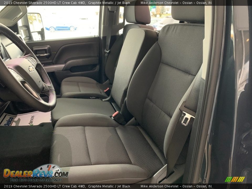 2019 Chevrolet Silverado 2500HD LT Crew Cab 4WD Graphite Metallic / Jet Black Photo #8