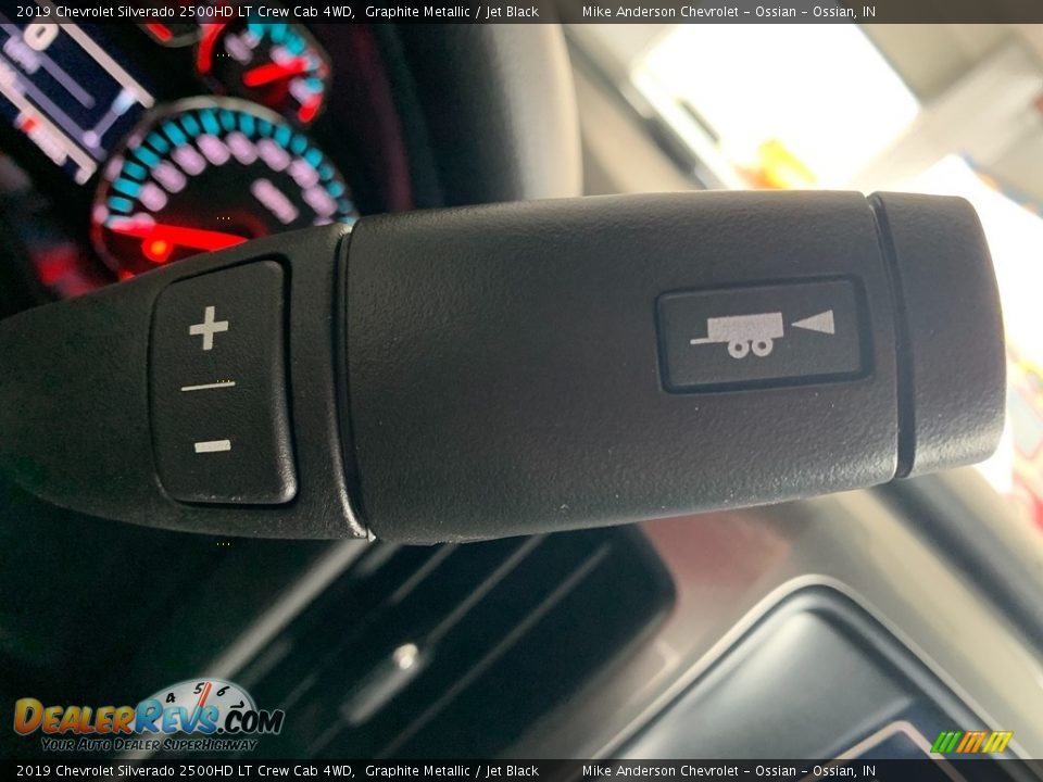 2019 Chevrolet Silverado 2500HD LT Crew Cab 4WD Graphite Metallic / Jet Black Photo #13