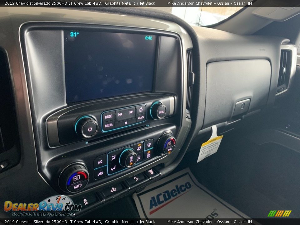 2019 Chevrolet Silverado 2500HD LT Crew Cab 4WD Graphite Metallic / Jet Black Photo #14