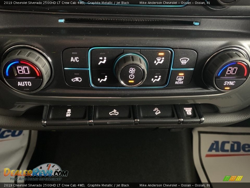 2019 Chevrolet Silverado 2500HD LT Crew Cab 4WD Graphite Metallic / Jet Black Photo #15