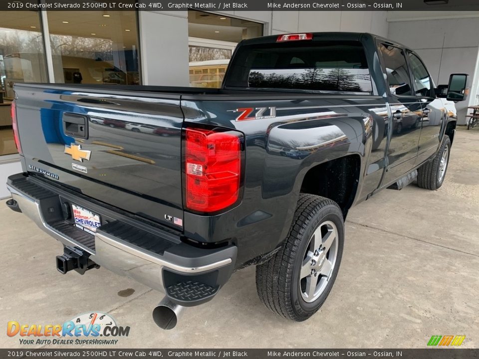 2019 Chevrolet Silverado 2500HD LT Crew Cab 4WD Graphite Metallic / Jet Black Photo #25