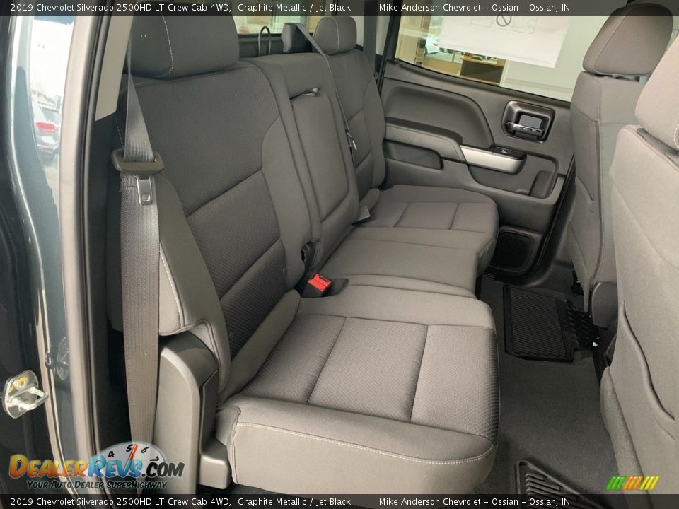 2019 Chevrolet Silverado 2500HD LT Crew Cab 4WD Graphite Metallic / Jet Black Photo #28