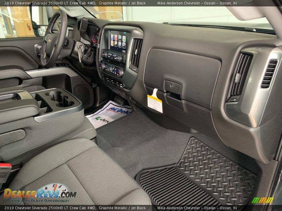 2019 Chevrolet Silverado 2500HD LT Crew Cab 4WD Graphite Metallic / Jet Black Photo #31
