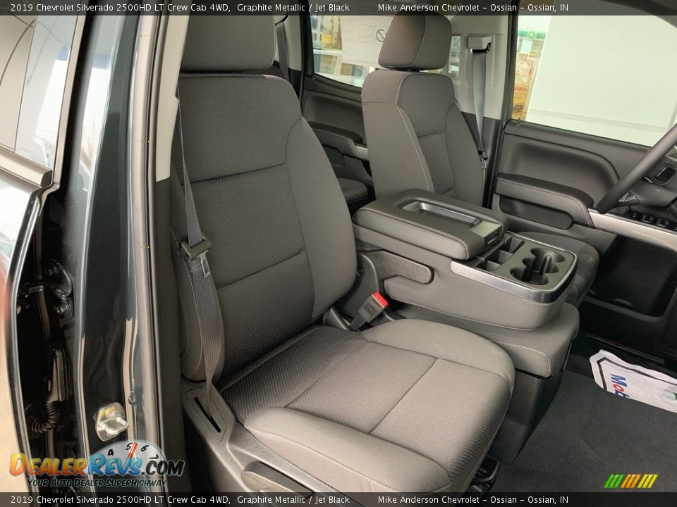 2019 Chevrolet Silverado 2500HD LT Crew Cab 4WD Graphite Metallic / Jet Black Photo #32