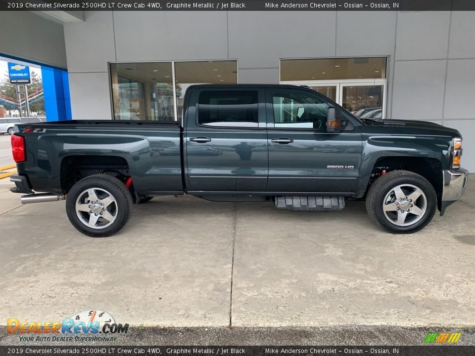 2019 Chevrolet Silverado 2500HD LT Crew Cab 4WD Graphite Metallic / Jet Black Photo #34