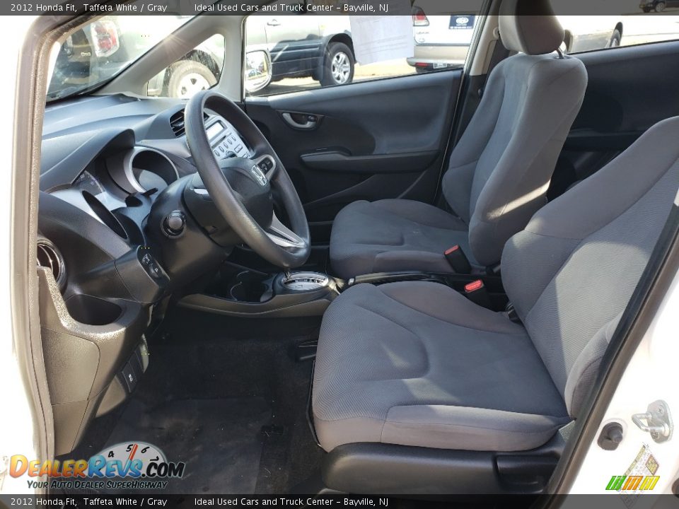 2012 Honda Fit Taffeta White / Gray Photo #19