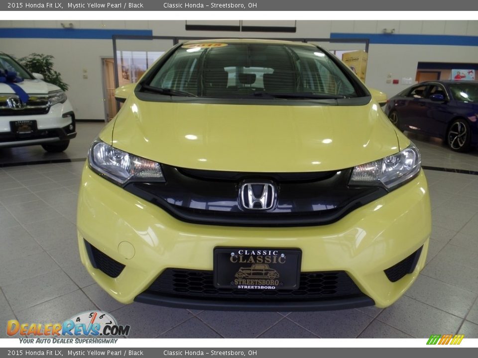 2015 Honda Fit LX Mystic Yellow Pearl / Black Photo #13