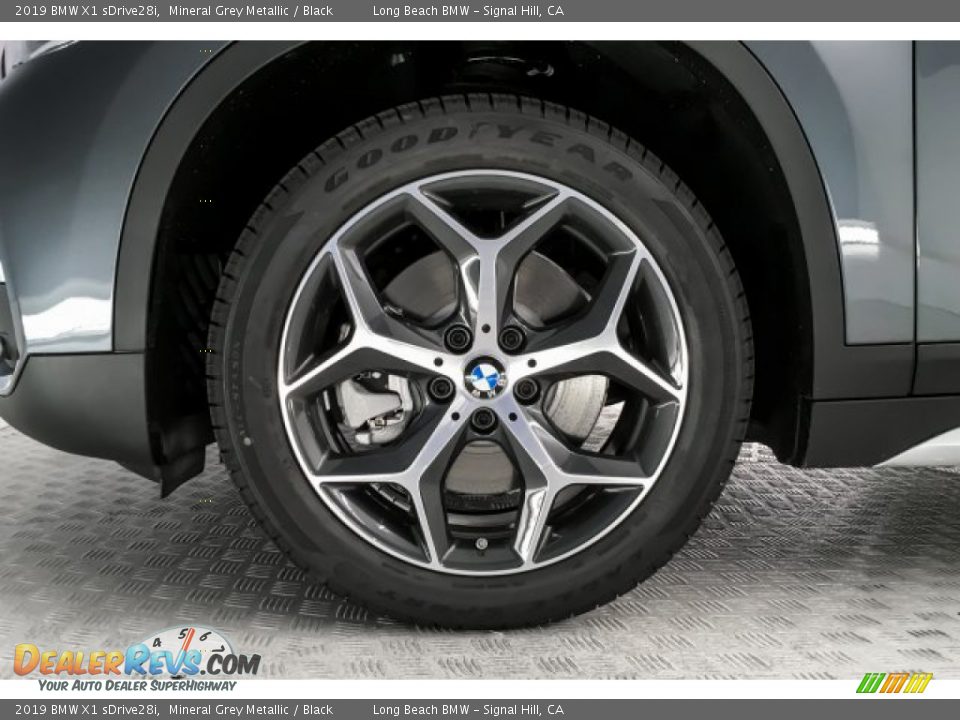 2019 BMW X1 sDrive28i Mineral Grey Metallic / Black Photo #9