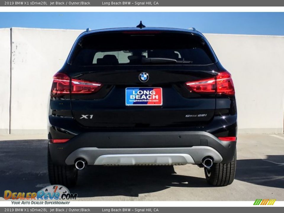 2019 BMW X1 sDrive28i Jet Black / Oyster/Black Photo #3