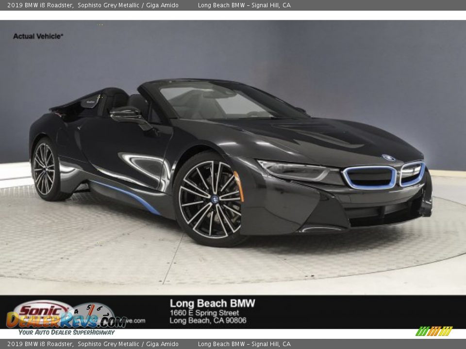 2019 BMW i8 Roadster Sophisto Grey Metallic / Giga Amido Photo #1