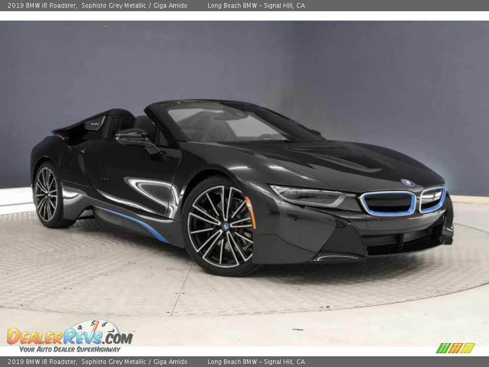 2019 BMW i8 Roadster Sophisto Grey Metallic / Giga Amido Photo #11