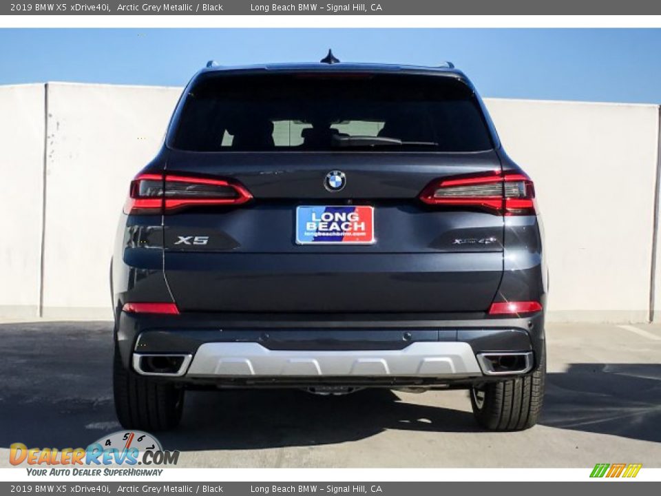 2019 BMW X5 xDrive40i Arctic Grey Metallic / Black Photo #3