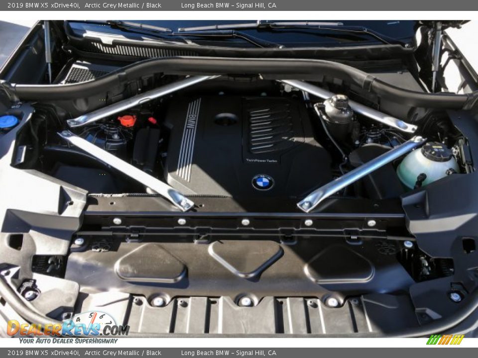 2019 BMW X5 xDrive40i Arctic Grey Metallic / Black Photo #8