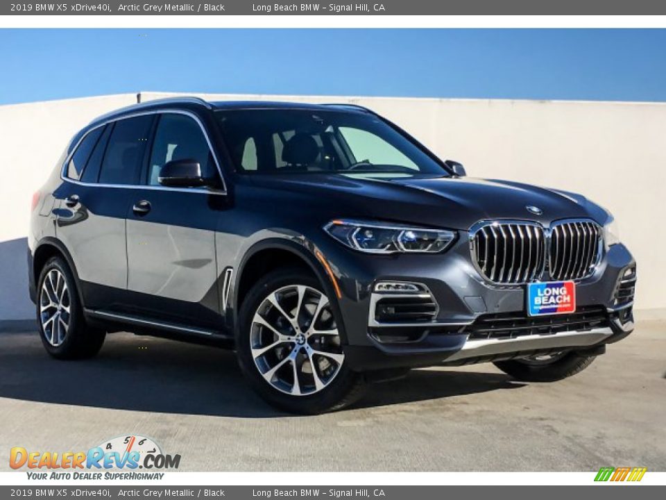 2019 BMW X5 xDrive40i Arctic Grey Metallic / Black Photo #12