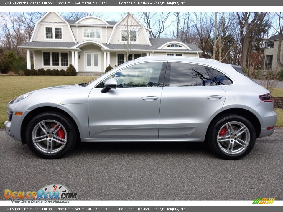 Rhodium Silver Metallic 2016 Porsche Macan Turbo Photo #3