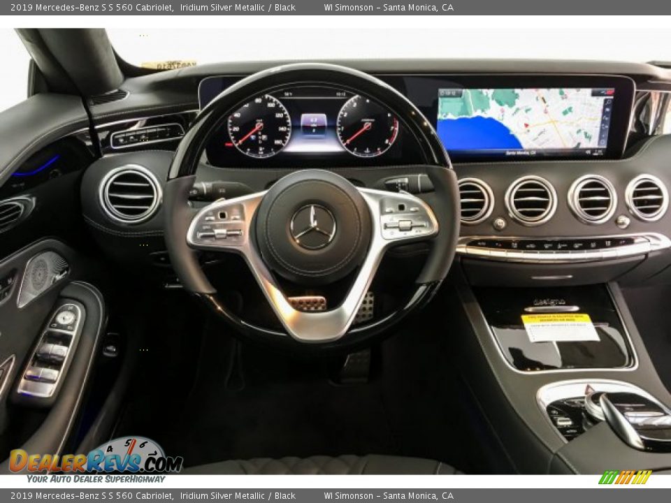 2019 Mercedes-Benz S S 560 Cabriolet Iridium Silver Metallic / Black Photo #4