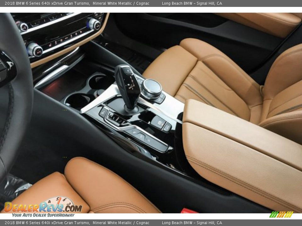 2018 BMW 6 Series 640i xDrive Gran Turismo Mineral White Metallic / Cognac Photo #7