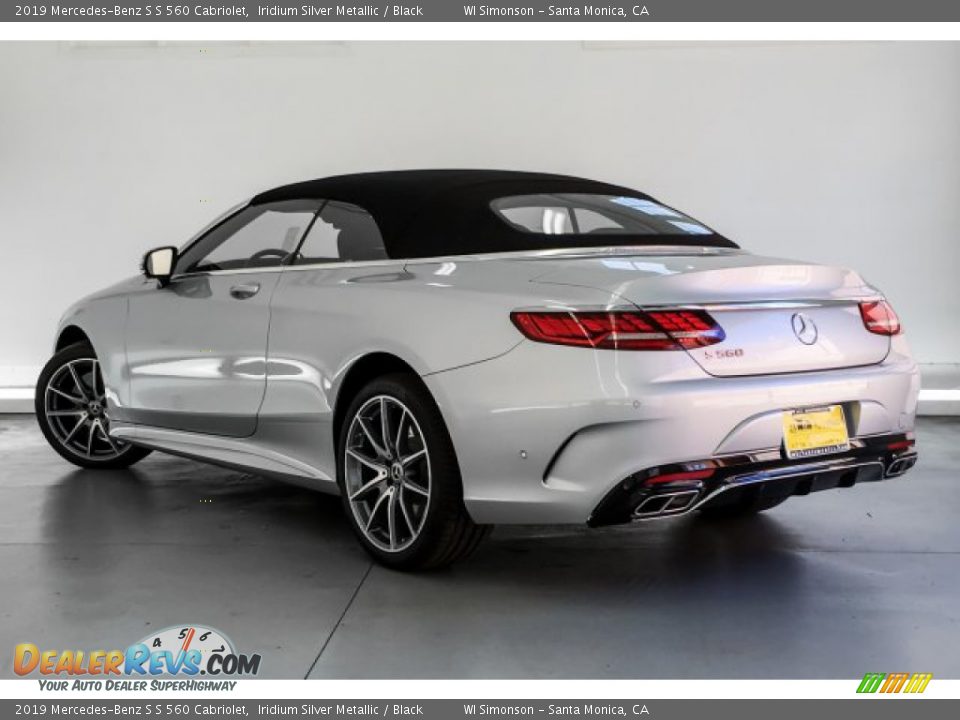 2019 Mercedes-Benz S S 560 Cabriolet Iridium Silver Metallic / Black Photo #10