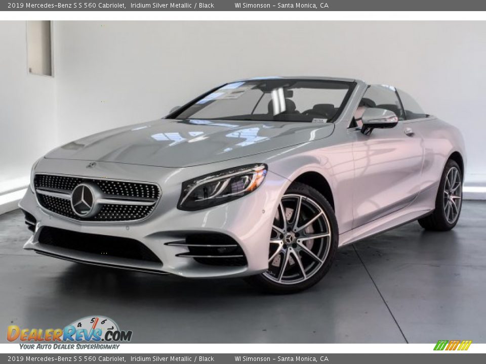 2019 Mercedes-Benz S S 560 Cabriolet Iridium Silver Metallic / Black Photo #12