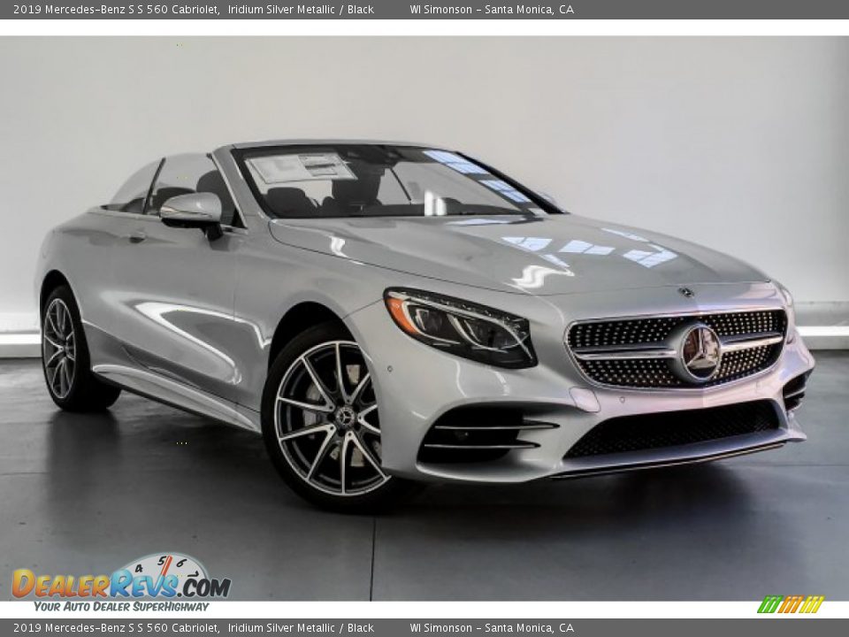 2019 Mercedes-Benz S S 560 Cabriolet Iridium Silver Metallic / Black Photo #14