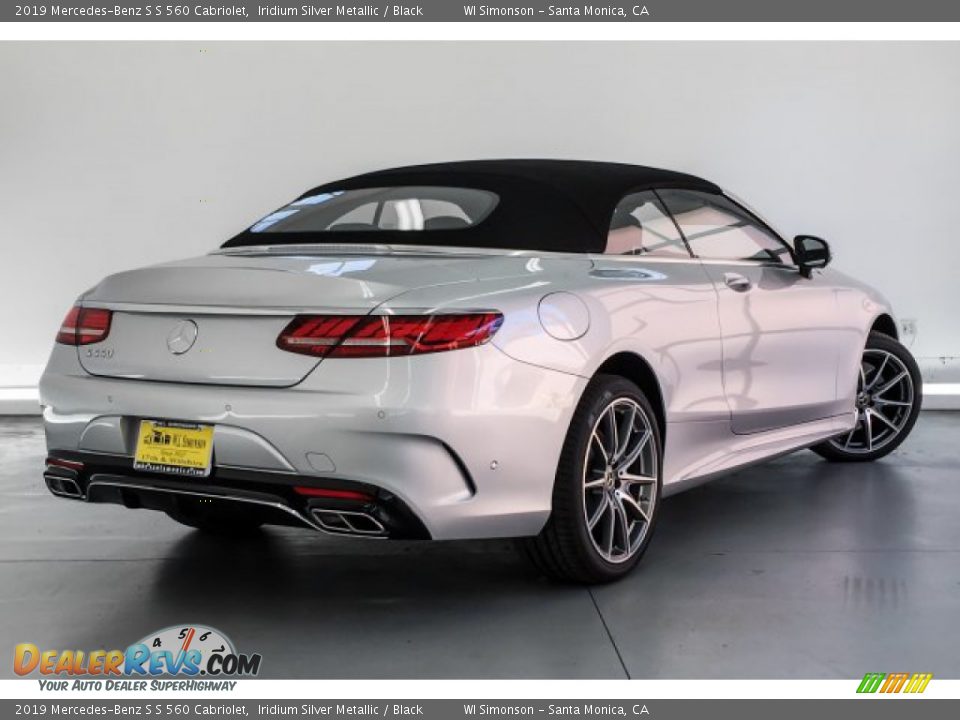 2019 Mercedes-Benz S S 560 Cabriolet Iridium Silver Metallic / Black Photo #16